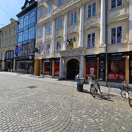 Charming Apartment Laura Tour As Ljubljana By Town Hall Dış mekan fotoğraf